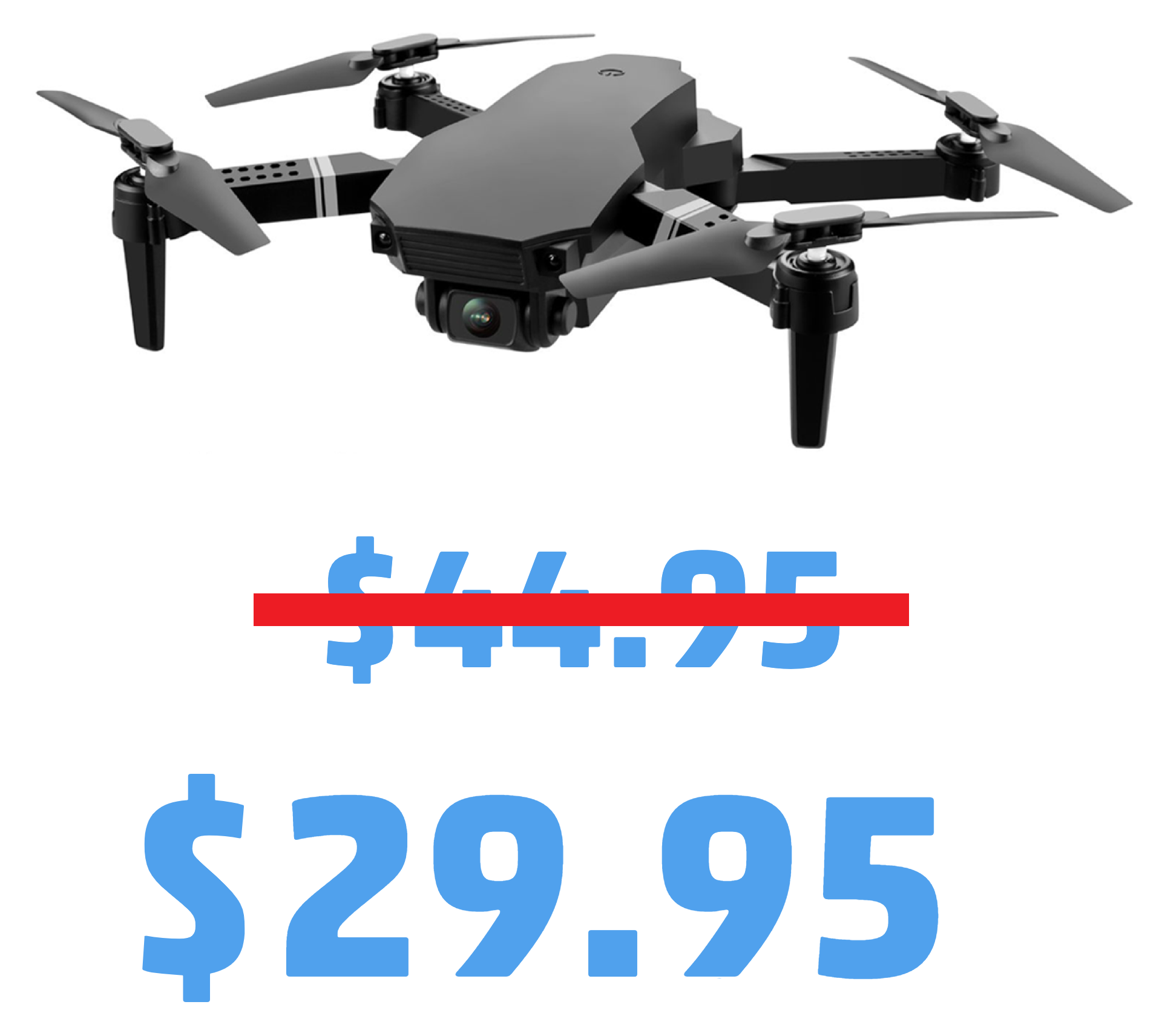 Quadcopter Drone (Includes Free Accessories)